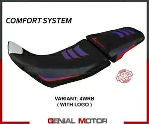 ThJo[ Ao[J[ Comf WRB + S T.I.z_ AtJcC 1100Adv Sp 2020 -2023- Saddle cover Amber color Comf WRB + logo T.I. Honda Africa Twin 1100Adv Sp 2020 -2023-