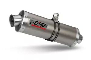 Mivv rC}t[ I[o `^ z_ Vfr 800 1998 - 2000p Mivv Exhaust Muffler Oval Titanium for Honda Vfr 800 1998 - 2000