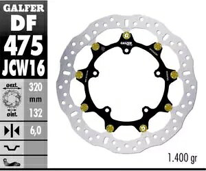 Galfer tg u[L fBXN WAVE FLOATECH Racing 320X6MM }n V MAX 1700 2009 Galfer Front Brake Disc WAVE FLOATECH RACING 320X6MM YAMAHA V MAX 1700 2009