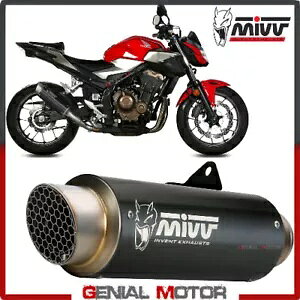 Mivv rC}t[ GP PRO ubNCmbNX ubNLbg z_ CB 500 F 2019 - 2020p Mivv Exhaust Muffler GP PRO Black Inox black kat for HONDA CB 500 F 2019 - 2020