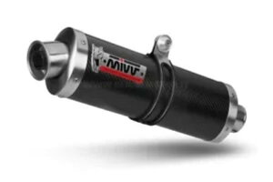 Mivv rC}t[ I[o J[{t@Co[ XYL GSX-R 750 1996 - 2000p Mivv Exhaust Muffler Oval Carbon Fiber for Suzuki Gsx-R 750 1996 - 2000