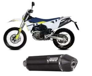 GL][Xg}t[ Mivv OVAL Black Inox HUSQVARNA 701 ENDURO / SUPERMOTO 2021 2023 Exhaust Muffler Mivv OVAL Black Inox HUSQVARNA 701 ENDURO / SUPERMOTO 2021 2023