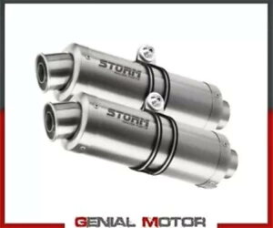 rCXg[ by Mivv }t[ GP X`[ hDJeB X^[ 750 1999 - 2002 Exhaust Storm by Mivv Mufflers Gp Steel for Ducati Monster 750 1999 - 2002