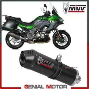 Mivv rC}t[ I[o J[{t@Co[ J[uJbg KAWASAKI VERSYS 1000 2019 2020 Mivv Exhaust Muffler Oval Carbon Fiber Carb kat KAWASAKI VERSYS 1000 2019 2020