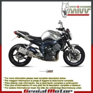 Mivv 排気マフラー スピードエッジ スチール ヤマハ Fz1 Fz1 Fazer 2006 - 2016用 Mivv Exhaust Muffler Speed Edge Steel for Yamaha Fz1 Fz1 Fazer 2006 - 2016