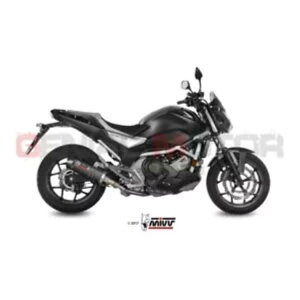 Mivv rC}t[ I[o J[{ J[{Lbvt z_ Nc 750 S X 2016 - 2023 Mivv Exhaust Muffler Oval Carbon with Carbon Cap Honda Nc 750 S X 2016 - 2023