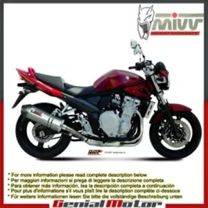 Mivv rC}t[ I[o `^ J[{ Lbv XYL GSF 650 ofBbg 2007 - 2015 Mivv Exhaust Muffler Oval Titanium Carbon Cap Suzuki Gsf 650 Bandit 2007 - 2015