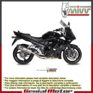 Mivv rC}t[ I[o `^ J[{ Lbv XYL GSX 1250 Fa 2009 - 2016 Mivv Exhaust Muffler Oval Titanium Carbon Cap Suzuki Gsx 1250 Fa 2009 - 2016