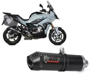 �r�C�T�C�����T�[ MIVV �I�[�o�� �J�[�{���L���b�v�t�� BMW S 1000 XR 2020 - 2023�p Exhaust Silencer MIVV OVAL WITH CARBON CAP for BMW S 1000 XR 2020 - 2023 �y���s�A���i�z