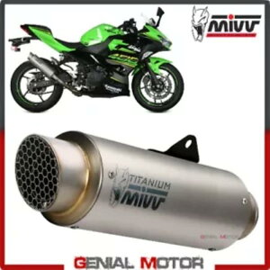 Mivv rC}t[ GP PRO `^Jbg KAWASAKI NINJA 400 2018 - 2020 p Mivv Exhaust Muffler GP PRO Titanium kat for KAWASAKI NINJA 400 2018 - 2020