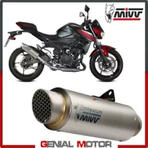 Mivv rC}t[ GP PRO `^Jbg KAWASAKI Z 400 2019 - 2020 p Mivv Exhaust Muffler GP PRO Titanium kat for KAWASAKI Z 400 2019 - 2020