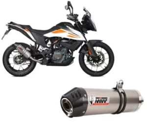 �G�L�]�[�X�g�^�[�~�i�� MIVV OVAL �`�^��+�J�[�{���L���b�v KTM 390 ADVENTURE 2020-2022�p Exhaust terminal MIVV OVAL Titanium+CARBON CAP for KTM 390 ADVENTURE 2020-2022 �y���s�A���i�z
