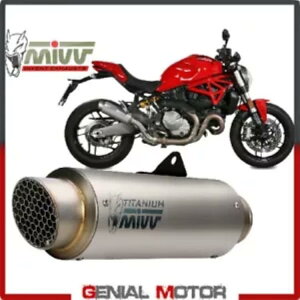Mivv rC}t[ GP PRO `^ DUCATI MONSTER 1200 2017 - 2019p Mivv Exhaust Muffler GP PRO Titanium for DUCATI MONSTER 1200 2017 - 2019
