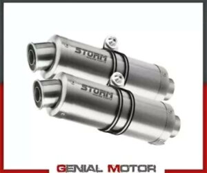 �r�C�X�g�[�� by Mivv �}�t���[ GP �X�`�[�� for Ducati Monster 900 2002 02 Exhaust Storm by Mivv Mufflers Gp Steel for Ducati Monster 900 2002 02 �y���s�A���i�z