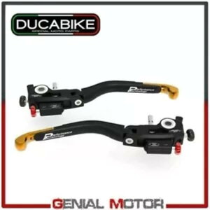 Leve �u���[�L �N���b�` �_�u�� Adj �S�[���h Ducabike Ducati Multistrada 1200 END 2016-2018 Leve Brake Clutch Double Adj Gold Ducabike Ducati Multistrada 1200 END 2016-2018 �y���s�A���i�z