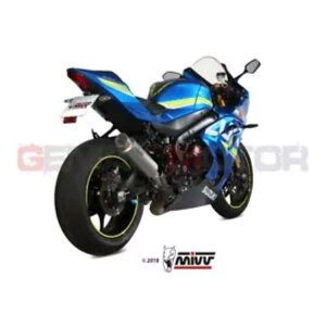 Mivv rC}t[ GP PRO `^ XYL Gsx-R 1000 2017 - 2020p Mivv Exhaust Muffler GP PRO Titanium for Suzuki Gsx-R 1000 2017 - 2020