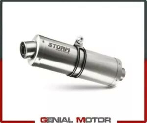 Mivv �}�t���[ GP �X�`�[�����G�L�]�[�X�g�X�g�[�� �X�Y�L GSX-R 1000 2007 - 2008�p Exhaust Storm by Mivv Mufflers Gp Steel for Suzuki Gsx-r 1000 2007 - 2008 �y���s�A���i�z