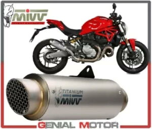Mivv rC}t[ GP Pro `^ DUCATI MONSTER 821 2019 19p Mivv Exhaust Muffler Gp Pro Titanium for DUCATI MONSTER 821 2019 19