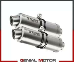 rCXg[ by Mivv }t[ GP X`[ hDJeB X^[ 1100 2008 - 2010 Exhaust Storm by Mivv Mufflers Gp Steel for Ducati Monster 1100 2008 - 2010