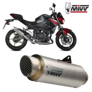 Mivv rC}t[ GP PRO `^Jbg KAWASAKI Z 400 2019 - 2021 p Mivv Exhaust Muffler GP PRO Titanium kat for KAWASAKI Z 400 2019 - 2021