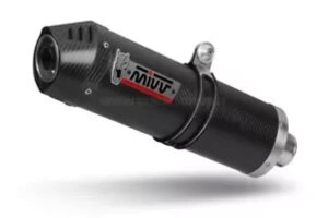 Mivv rC}t[ I[o J[{ z_ Xlv Transalp 700 2008 - 2013p Mivv Exhaust Muffler Oval Carbon for Honda Xlv Transalp 700 2008 - 2013