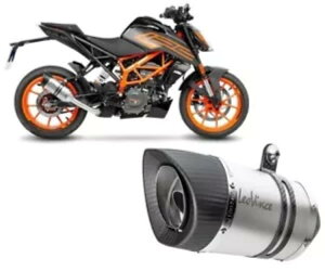 rC}t[ Leovince LV PRO KTM DUKE 125 2021 - 2023p Exhaust Muffler Leovince LV PRO for KTM DUKE 125 2021 - 2023