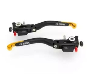 u[L Nb` o[ _u Adj ubN S[h Dbk Moto Guzzi V100 Mandello 2022 2024 Brake Clutch Levers Double Adj Black Gold Dbk Moto Guzzi V100 Mandello 2022 2024
