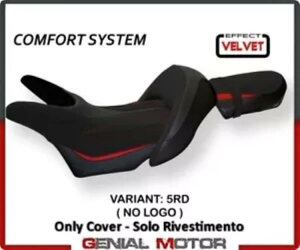 V[gThJo[ IfbT xxbgR bh(RD)T.I.}n V-MAX 1700 2008-2017 Seat saddle cover Odessa Velvet Com Red(RD)T.I. YAMAHA V-MAX 1700 2008-2017