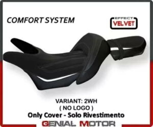 シートサドルカバー オデッサ ベルベットコム ホワイト(WH)T.I.ヤマハ V-MAX 1700 2008-2017 Seat saddle cover Odessa Velvet Com White(WH)T.I. YAMAHA V-MAX 1700 2008-2017