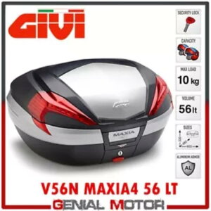 gbvP[X + ŒLbg Givi V56N MAXIA4 56 Lt Bmw R 1200 Rt 2007 07 Top Case + Fixing Kit Givi V56N MAXIA4 56 Lt Bmw R 1200 Rt 2007 07