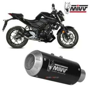 Mivv Rv[gGL][Xg tVXe Inox ubN }n MT-03 2016 - 2023p Mivv Complete Exhaust Full system Inox black for YAMAHA MT-03 2016 - 2023