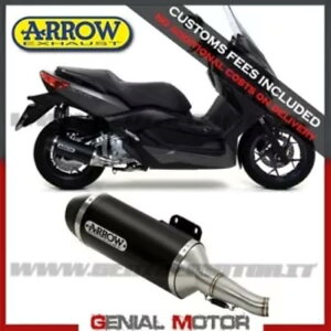 tGL][Xg A[ A[o A~jE ubN }n X-Max 250 2009 - 2016 Full Exhaust Arrow Urban Aluminium Black Yamaha X-Max 250 2009 - 2016