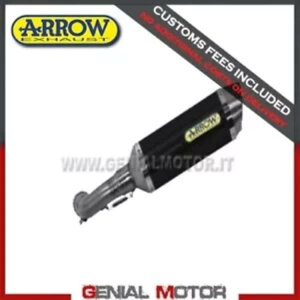 �G�L�]�[�X�g �A���[ �X�g���[�g �T���_�[ �A���~ �u���b�N �z���_ CB 1000 R 2008 - 2016 Exhaust Arrow Street Thunder Alu Black Honda Cb 1000 R 2008 - 2016 �y���s�A���i�z
