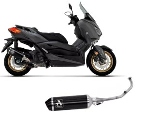 tGL][Xg A[ A[o Alu _[N+ Jbv }n Xmax 125 2021 - 2023p Full Exhaust Arrow Urban Alu Dark+ cup for Yamaha Xmax 125 2021 - 2023
