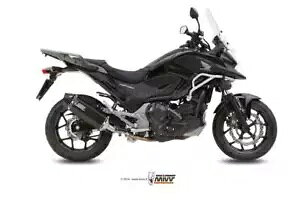 Mivv rC}t[ Xs[hGbW ubNX`[ z_ Nc 750 S X 2014 - 2015p Mivv Exhaust Muffler Speed Edge Black Steel for Honda Nc 750 S X 2014 - 2015