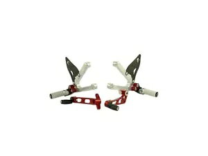 tbgXg VXe Vbg Ducabike Ducati Supersport 620 2003 - 2004 EA6- Adjustment footrest system silrot Ducabike Ducati Supersport 620 2003 - 2004 EA6-