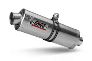 Mivv 排気マフラー オーバル スチール アプリリア Tuono Fighter 1000 2006 - 2010 用 Mivv Exhaust Mufflers Oval Steel for Aprilia Tuono Fighter 1000 2006 - 2010