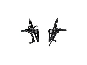 ���߉\�ȃ��A�Z�b�g �u���b�N�u���b�N Ducabike Ducati Monster S4r 2003 - 2008�p Adjustable Rearset Black-black Ducabike For Ducati Monster S4r 2003 - 2008 �y���s�A���i�z