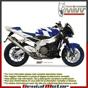 Mivv rC}t[ X R[ X`[ AvA Tuono Fighter 1000 2006 - 2010 p Mivv Exhaust Mufflers X-cone Steel for Aprilia Tuono Fighter 1000 2006 - 2010