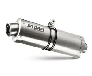 Exhaust Storm by Mivv }t[ I[oX`[ }n Fz6 / Fz6 Fazer 2004 - 2011p Exhaust Storm by Mivv Mufflers Oval Steel for Yamaha Fz6 / Fz6 Fazer 2004 - 2011