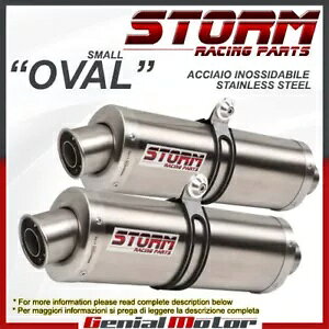 �r�C�X�g�[�� by Mivv �}�t���[ �I�[�o���X�`�[�� Ktm 990 �X�[�p�[���g Smt 2010 10�p Exhaust Storm by Mivv Mufflers Oval Steel for Ktm 990 Supermoto Smt 2010 10 �y���s�A���i�z