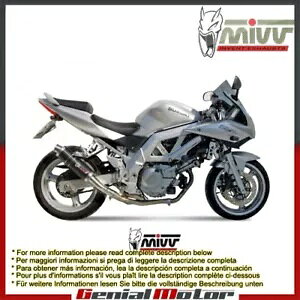 Mivv rC}t[ GP J[{t@Co[ XYL Sv 650 2003p Mivv Exhaust Muffler GP Carbon Fiber for Suzuki Sv 650 2003