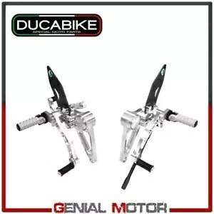 �v���b�g�t�H�[�� Adjuste �V���o�[-�V���o�[ PRM01EE Ducabike Ducati Monster S2R 2003 - 2008 Platforms Adjuste Silver-Silver PRM01EE Ducabike Ducati Monster S2R 2003 - 2008 �y���s�A���i�z