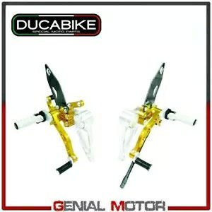 �v���b�g�t�H�[�� Adjuste �V���o�[�S�[���h PRM01EB Ducabike Ducati Monster S4RS 2006 - 2008 Platforms Adjuste Silver-Gold PRM01EB Ducabike Ducati Monster S4RS 2006 - 2008 �y���s�A���i�z