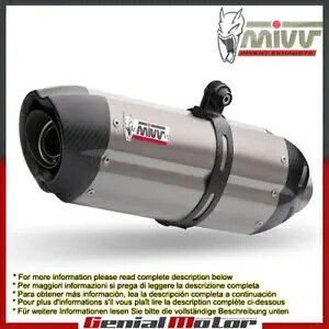 Mivv rC}t[ Suono `^ }n Fz1 Fz1 Fazer 2006 - 2016p Mivv Exhaust Muffler Suono Titanium for Yamaha Fz1 Fz1 Fazer 2006 - 2016