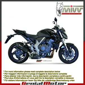 Mivv rC}t[ Suono ubN XeXX`[ z_ Cb 1000 R 2008 - 2016p Mivv Exhaust Muffler Suono Black Stainless Steel for Honda Cb 1000 R 2008 - 2016