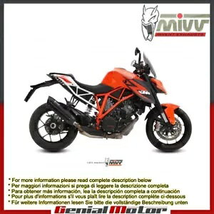 Mivv �r�C�}�t���[ Suono �u���b�N �C�m�b�N�X KTM 1290 Superduke 2014 2018�p Mivv Exhaust Muffler Suono Black Inox for KTM 1290 Superduke 2014 2018 �y���s�A���i�z
