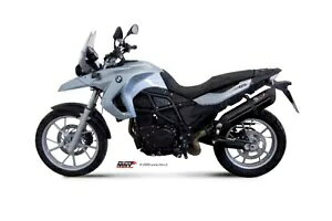Mivv rC}t[ Suono ubN XeX| Bmw F 650 Gs 2008 - 2012p Mivv Exhaust Muffler Suono Black Stainless Steel for Bmw F 650 Gs 2008 - 2012
