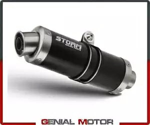 Exhaust Storm by Mivv }t[ I[o ubN XYL GSX-R 1300  2008 08 Exhaust Storm by Mivv Mufflers Oval Black Suzuki Gsx-r 1300 Hayabusa 2008 08