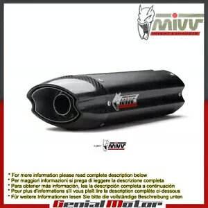 Mivv rC}t[ Suono ubN A_[V[g z_ CBR 600 Rr 2013 - 2016p Mivv Exhaust Muffler Suono Black Underseat for Honda Cbr 600 Rr 2013 - 2016